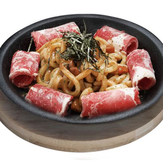 Black Curry Beef Udon 黑咖哩牛肉烏冬